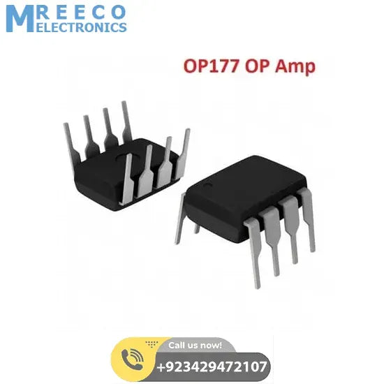 OP177 Op Amp Ultra Precision Operational Amplifier IC - Front View