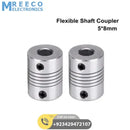 5x10mm Flexible Coupling Shaft - Side View