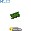 LCD 8x2 Characters Green Backlight - Front View
