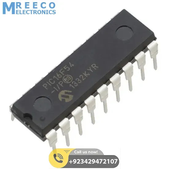 PIC 16F54 - Front View