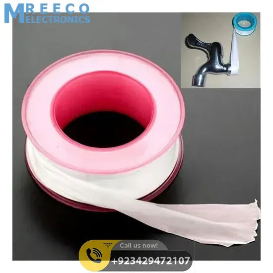 Rubber Water Pipe Faucet Waterproof Leakproof 10m Tape Random Color - Front View