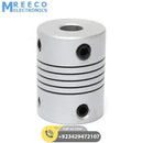 6x6.35mm Flexible Coupling Shaft - Side View