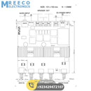 2.1 Channel Audio Stereo Equalizer Bluetooth HIFI Power Subwoofer Amplifier Board TPA3116D2 - Top View