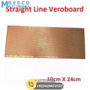 Straight Line Veroborad 100x240mm Stripboard Prototyping Board Project Board - Front View