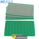 9cmx15cm FR-4 Single Side Fiber Prototype Veroboard Stripboard PCB Circuit Board - Front View