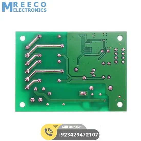 2 Channel Wireless 433Mhz Remote Control Switch Module AK RK02S 220B With RF Remote Controller Transmitter - Bottom View