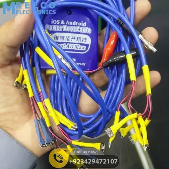 ios &amp; android Power Boot Cable Pakistan - Front View