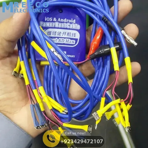 ios &amp; android Power Boot Cable Pakistan - Front View