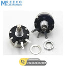 4.7k 1W Single Turn Rotary Taper Carbon Wire wound Potentiometer Volume Resistor - Side View