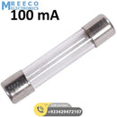 100 mA 6x30mm 250VAC glass fuse In Pakistan - Back View