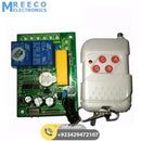 2 Channel Wireless 433Mhz Remote Control Switch Module AK RK02S 220B With RF Remote Controller Transmitter - Angle View