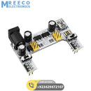 MB102 2 Channel 3.3V 5V Breadboard Power Supply Module White Breadboard Dedicated Power Module MB-102 Solderless Bread Board - Bottom View