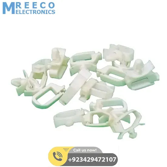 PCB inserting hole cable clamp, body Pcb inserting cable clamps - Front View