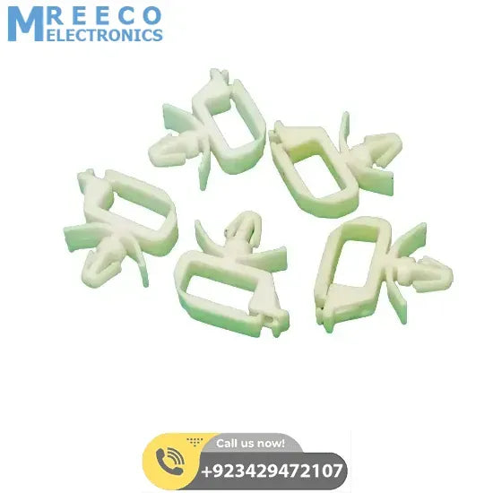 PCB inserting hole cable clamp, body Pcb inserting cable clamps - Side View