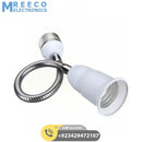 E27 Light Bulb Holder Flexible Extension Adapter Socket - Side View