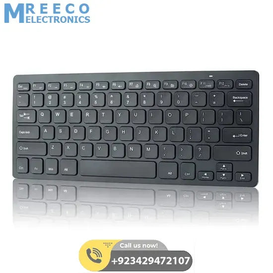 Mini Wireless Keyboard And Mouse For Raspberry Pi - Side View