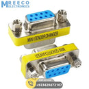 RS232 DB9 Female To Female Changer converter 9 Pin - Front View