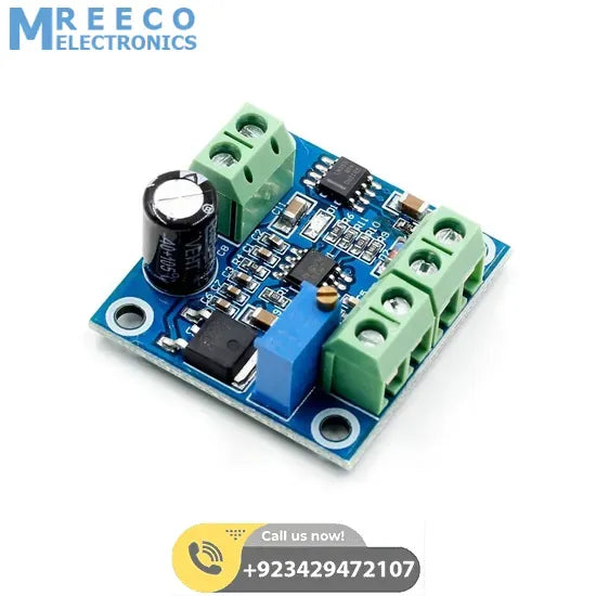 Frequency to Voltage Converter Module 0-1KHz to 0-10V Digital to Analog Voltage Signal Conversion Module - Side View