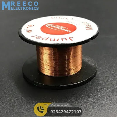 0.1mm PCB Link Jumper Wire Copper Soldering Wire Maintenance Jump Line - Side View
