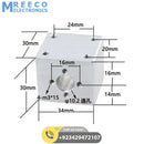 T8 Aluminum Screw Conversion Nut Seat For 3d Printer Lead Screw Housing Mounting Bracket - Back View