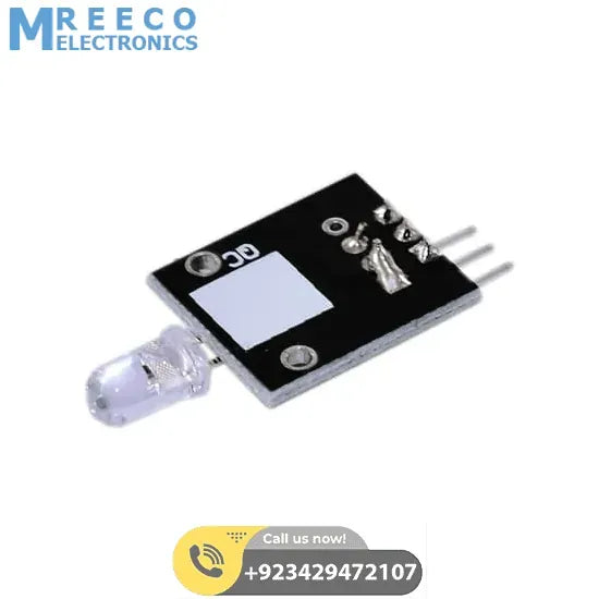 7 Color Flashing LED Module KY 034 HW-481 In Pakistan - Back View