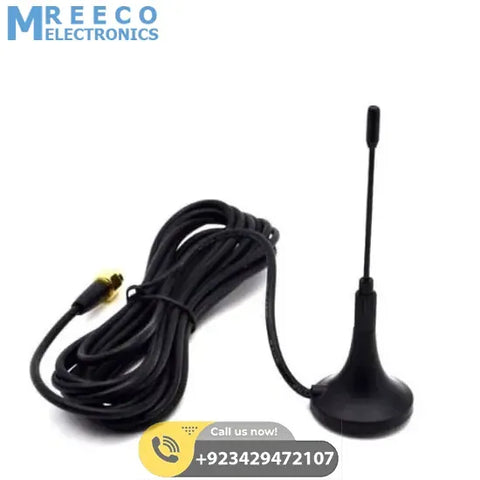 Dual Band Small GSM Antenna with SMA Connector for sim900A 908 808 - Front View