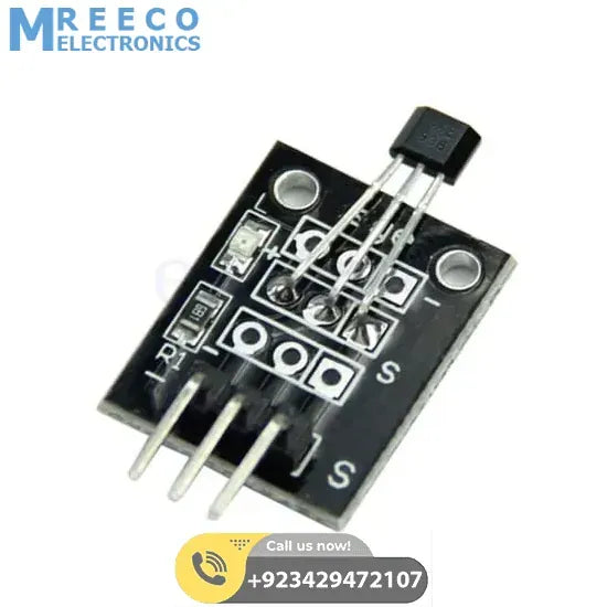 KY 003 Hall Magnetic Force Sensor Module For Arduino Hall Effect - Side View