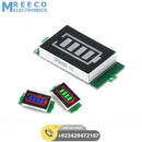 1s To 8s Adjustable Lithium Battery Fuel Gauge LED Display Battery Capacity Indicator Board Module - Front View