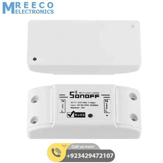 SONOFF Basic 10A WiFi Remote Switch Smart Wireless Automation Module - Top View
