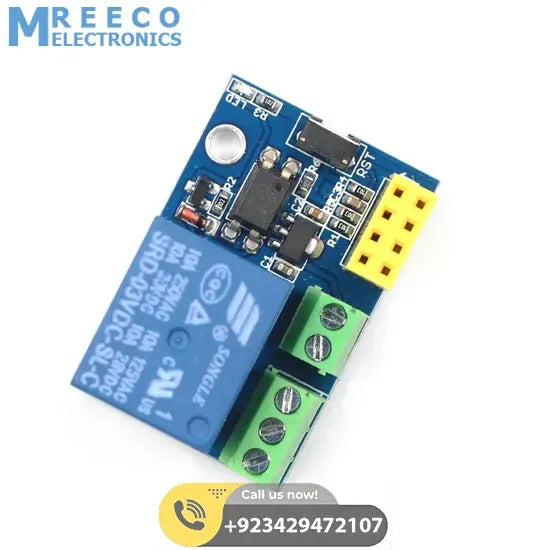 ESP 01 Relay Module for Arduino - Back View