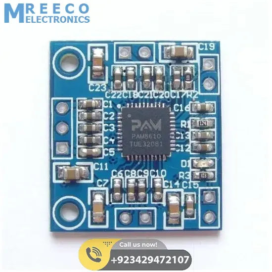 PAM8610 Power Amplifier Module Audio Amplifier Module - Front View