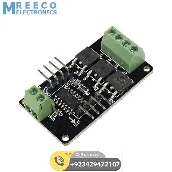 Full Color RGB LED Strip Driver Module Shield for Arduino UNO R3 STM32 AVR V1.0 - Front View