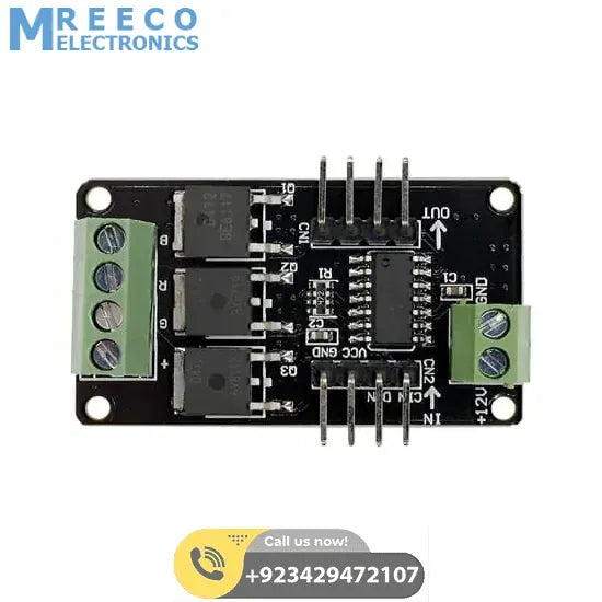 Full Color RGB LED Strip Driver Module Shield for Arduino UNO R3 STM32 AVR V1.0 - Top View