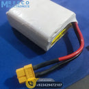 11.1V 4600mA Lipo Battery - Front View