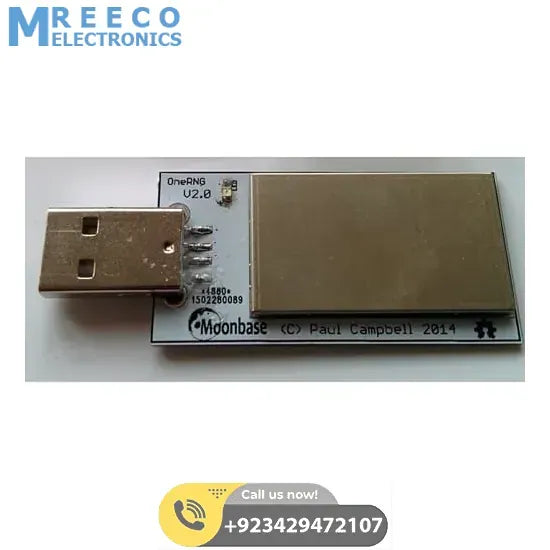 OneRNG V2.0 Board Shield Open Hardware Random Number Generator - Front View