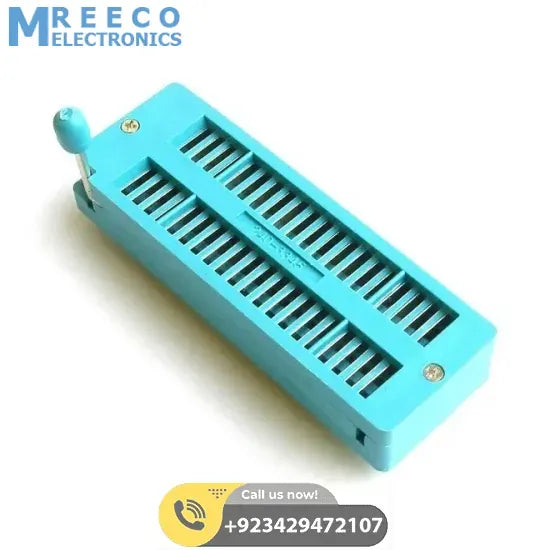 40 Pin Zif Socket - Front View