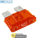 40 Amp Plug In Automotive Auto Fuse Car Fuse - Front View