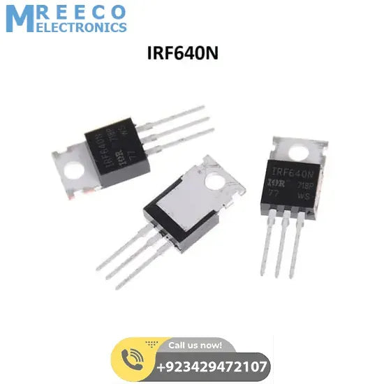 IRF640N Power MOSFET - Front View