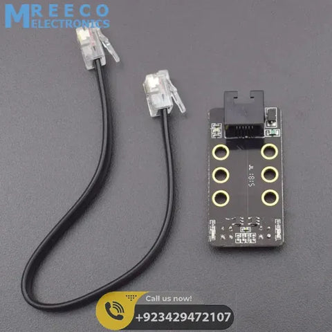 Robobloq Line Follower Sensor with RJ11 Connecting Wire in Pakistan - Front View