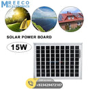 15W 12V PV Solar Power Panel Cell Module - Front View