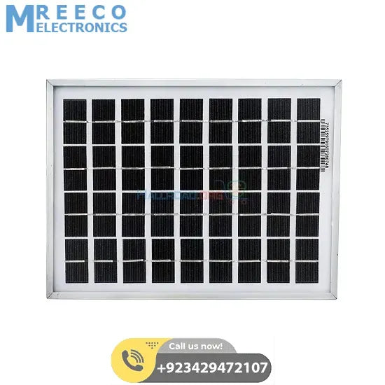 15W 12V PV Solar Power Panel Cell Module - Side View