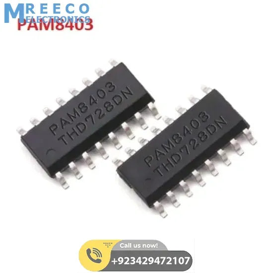PAM8403 Audio Power Amplifier IC SOP 16 - Front View