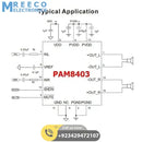 PAM8403 Audio Power Amplifier IC SOP 16 - Back View
