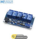 5-Way Relay Module Optocoupler Isolation With Single-Chip RS485 Communication UART Serial Port TTL Communication In Pakistan - Side View