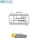 74LS13 dual 4-input schmitt trigger IC in PAKISTAN - Side View