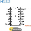 74LS13 dual 4-input schmitt trigger IC in PAKISTAN - Back View