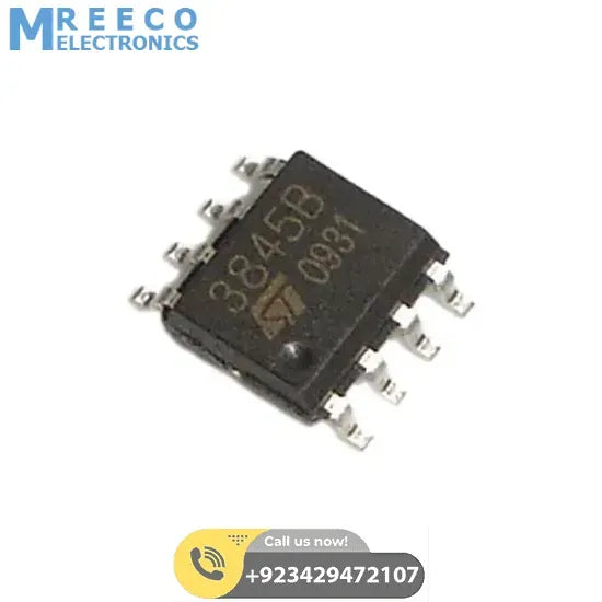 SOP8 UC3845B Current Mode PWM Controller IN PAKISTAN - Front View