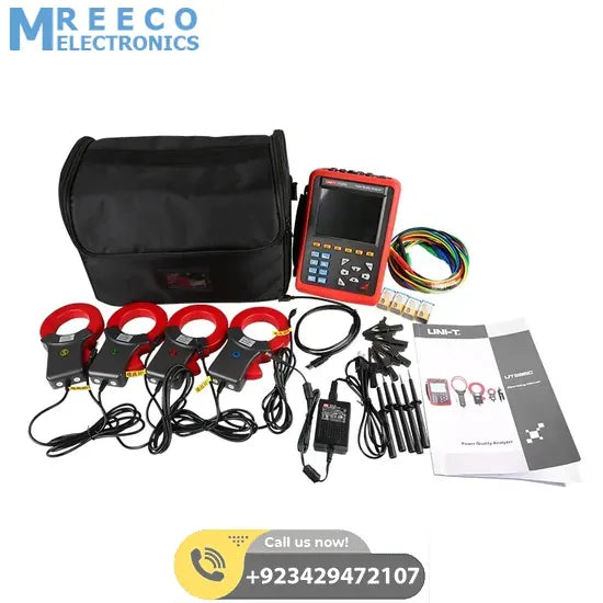UNI T UT285C Three Phase Power Quality Analyzer - Top View