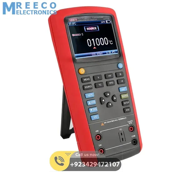 UNI-T UT714 Multifunction Temperature Process Calibrator - Back View