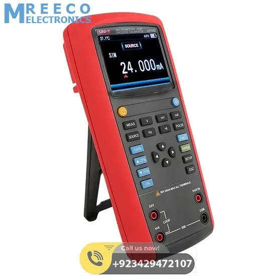 UNI-T UT715 Multifunction Loop Process Calibrator - Side View